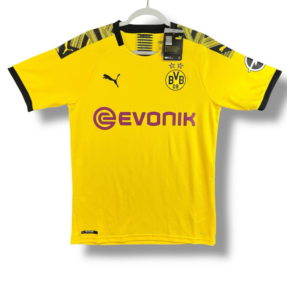 PUMA BVB Home Shirt Replica Yellow Black‎ Sz Medium 755737 01